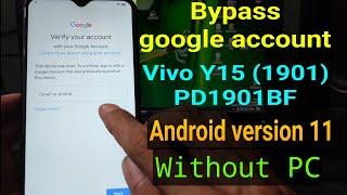 Vivo Y15 google account bypass || FRP Bypass Vivo Y15 without PC