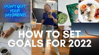 My New Year Intentions and how I set Goals