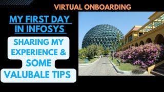 My First day at Infosys | Virtual Onboarding | My experience at Infosys | Importants tip for you