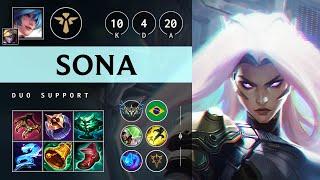 Sona Support vs Karma: Rampage - BR Challenger Patch 14.24