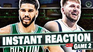 IMMEDIATE REACTION | Mavs @ Celtics NBA Finals Game 2