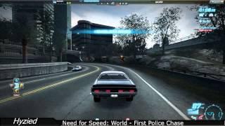 Need for Speed World - First Cop Chase [Muscle Car Edition]