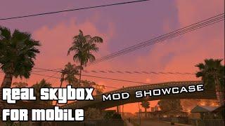 GTA SA Android: Real Skybox [Mod Showcase]