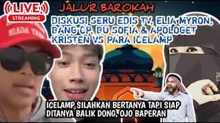 BINC44N9 S3RU BRO EDIS TV, ELIA MYRON, BANG CP & APOLOGET KRISTEN VS BANI KED44R RT06