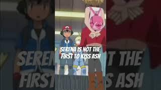 Serena is the first to kiss Ash  #pokemon #ashandserena #serena #ash #pokemon #ashserena #kiss
