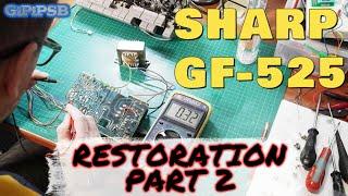 Boombox Sharp Gf-525 Ghettoblaster Restoration - Part 2