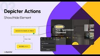 Interactive Slider with 'Show/Hide Elements' Action in Depicter!