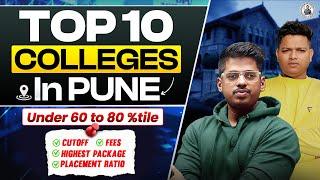 Best Computer Engineering Colleges in PUNE with Fees & MHT-CET 2022 Cut off | 2022-23 | Abhishek Sir