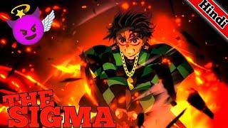 TANJIRO The Sigma || Demon Slayer In Hindi Dubbed || #S4E8 The End