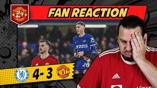 RANT  MELTDOWN Chelsea 4-3 Man Utd GOALS United Fan Reaction