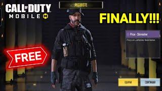 FREE CAPTAIN PRICE - SKIRMISHER IN COD MOBILE