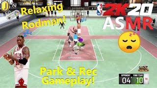 ASMR Gaming: NBA 2K20 Dennis Rodman RELAXING in Park and Rec! (Whispered)