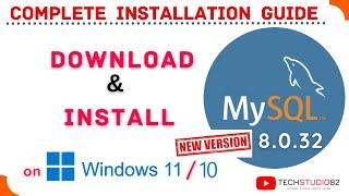 How to Install MySQL Server on Windows 10 / 11 | How to Install MySQL Workbench on Window 10 / 11