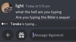 When You're Typing for Too Long in Discord