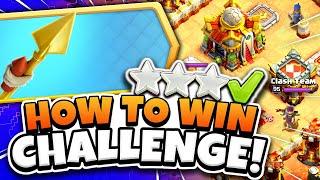 How to 3 Star Fear The Rocket Spear Challenge(Clash of Clans)