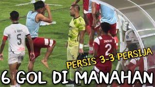 MOMEN AKHIR YANG INDAH SALING BERBAGI POIN PERSIS SOLO 3-3 PERSIJA JAKARTA DI MANAHAN