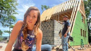 Steel, Wood & Concrete | Remote Off Grid Cabin Building Project