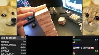 hisokeee vs twitch viewer in jenga