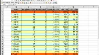 BOM - Bill Of Materials in Excel