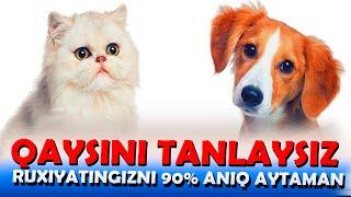 Ruhiyatingizni sinovchi psixologik test! 90% ga aniq!