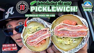 Jimmy John's® Vito Picklewich Review!  | A PICKLE Instead Of A Bun? | theendorsement