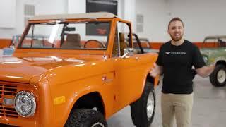 Classic Ford Bronco Tennessee Orange | Tennessee Orange Ford Bronco by Velocity Restorations