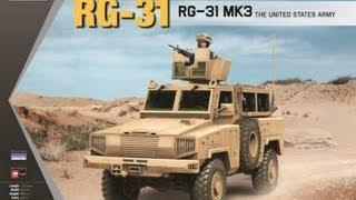 Kinetic RG-31 Mk.3 US Army Mine-Protected Armored Personnel Carrier / MRAP (1:35)