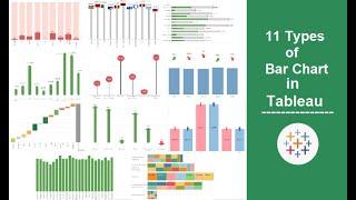 11 types of Bar chart in Tableau