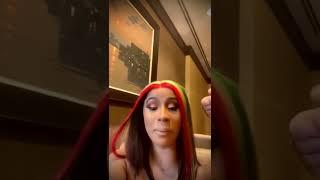 Cardi B Instagram live