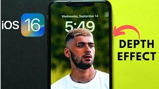 How To Enable Depth Effect iOS 16!