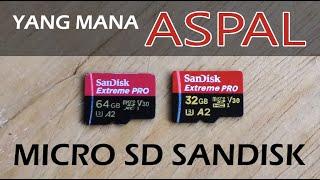 kok tidak dari dulu tahu? ketipu! mana micro sd sandisk extreme yang palsu