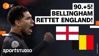 England – Belgien Highlights | Freundschaftsspiel | sportstudio