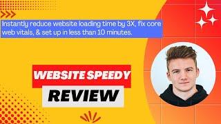 Website Speedy Review, Demo + Tutorial I Instantly Increase website loading Speed by 3X