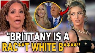 Sunny Hostin 'The View' Host LOST TEMPER & INSULTS Brittany Mahomes For SUPPORTING Trump LIVE ON TV