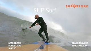 SUP Surf | Starboard Longboard | Black Project Surge