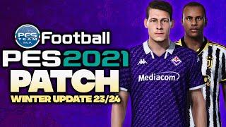 PES 2021 TUTORIAL PS4-PS5-PC | PATCH SERIE A e SERIE B KITS e CALCIOMERCATO Invernale 2023-2024