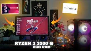 Hitman 2 testing in 20k  Budget Gaming Setup 2024 | Ryzen 3 3200G + 8GB RAM Performance Test! ️️