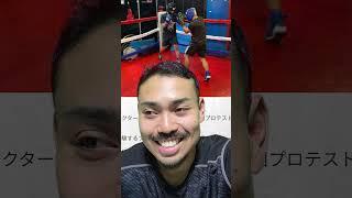 first time sparring a talented pro boxer