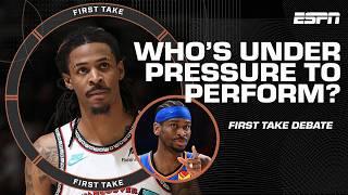 Who has the MOST PRESSURE to perform in the playoffs? Shannon, Perk & Ochocinco debate | First Take