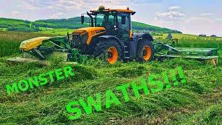 Cutting Hay the Fastest Way We know How!