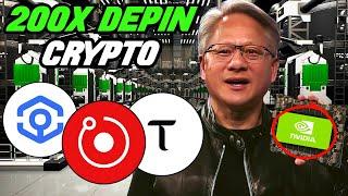 TOP 8 DEPIN CRYPTO ALTCOINS TO 50X-200X IN 2025 (HUGE PROFIT!)