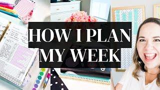 How I Plan My Week [Productive Week In My HB90 Method, Episode 1]