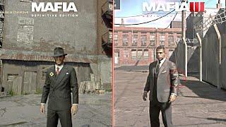 Mafia Definitive Edition vs Mafia 3 Definitive Edition Physics & Details | Comparison