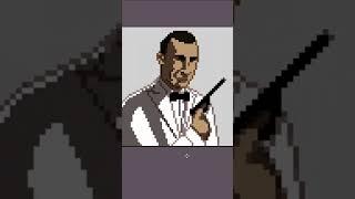 Can you guess the Actor? Pixel Art Practice - James Bond #pixelart #creative #timelapse #aseprite