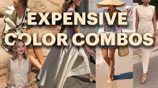 Expensive Color Combos for Spring/Summer 2024