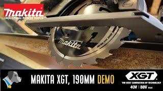 Makita HS004GZ XGT Max 40V Circular Saw 190mm | Review & Demo