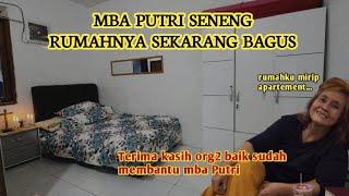 MBA PUTRI SENANG BISA PULANG KERUMAH BARUNYA ! | UCAPAN TERIMAKASIH DARI MBA PUTRI UNTUK ORANG2 BAIK