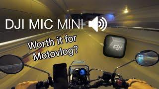 DJI Mic Mini Motovlog Test, Worth The Hype?