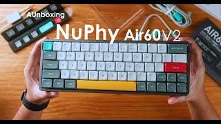 NuPhy Air60 V2 on Cowberry Switch | ASMR @nuphystudio