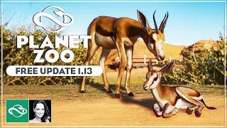 ▶ Planet Zoo Free Update 1.13 Brings Animal Sociality, Climbable Asset Toggle & more!